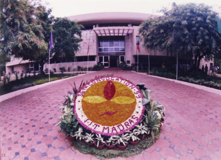 Flower arrangement at the 36th Convocation