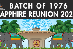 1976 Batch Sapphire Reunion - 2nd Jan 2023