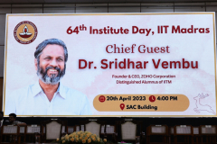 64th Institute Day - 20th April 2023
