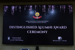 Distinguished Alumni Award Ceremony -  20th December 2024