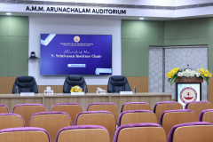 Launch of the S. Srinivasan Institute Chair - 18th February 2025