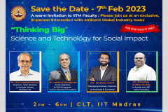 "Thinking Big" - Faculty Interaction session - 7th Feb 2023