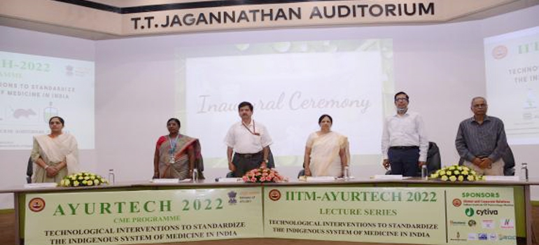 IIT Madras partners with the Ministry of Ayush for AYURTECH 2022