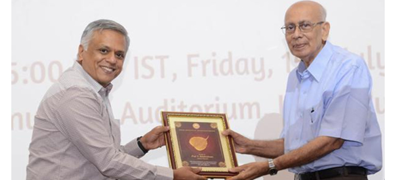 IIT Madras launches ‘V Balakrishnan Institute Chair’ dedicated to the Indian Theoretical Physicist