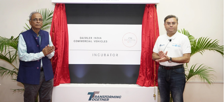 Daimler India Commercial Vehicles partners IIT Madras incubation cell to develop mobility solutions