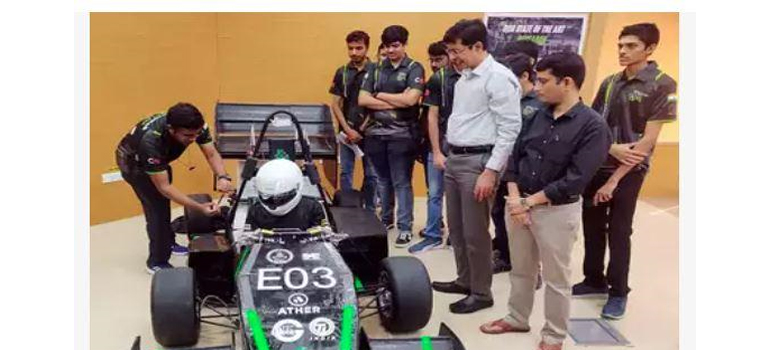 IIT Madras students’ team Raftar unveils electric racing car