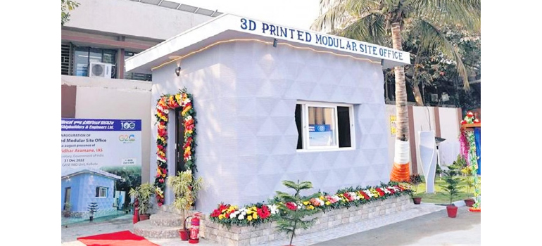 IIT-Madras alumni builds Kolkata’s first 3D printed office