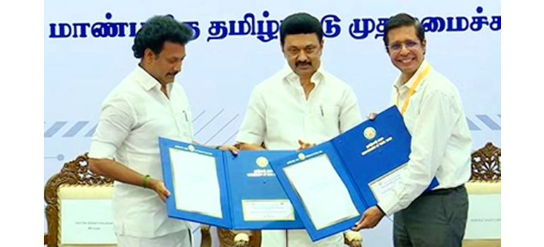 Hon’ble TN CM Thiru. M.K. Stalin inaugurates IIT Madras initiative to connect 1 Lakh Govt. school students to Electronic Sciences