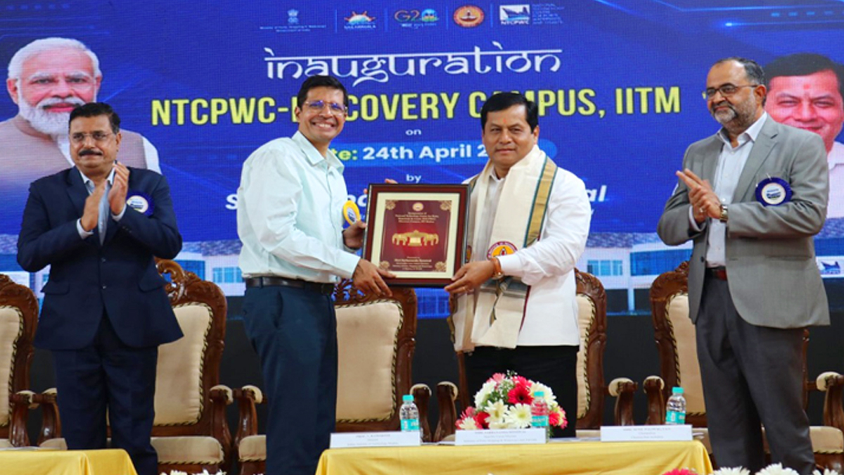 Union Minister Shri. Sarbananda Sonowal inaugurates IIT Madras state-of-the-art Research Facility at its Discovery Campus