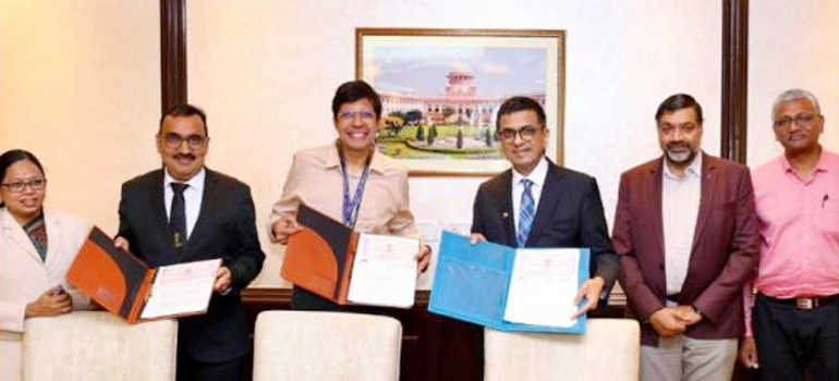 Supreme Court Signs MoU with IIT Madras for Collaborating On Usage Of Artificial Intelligence & Technology