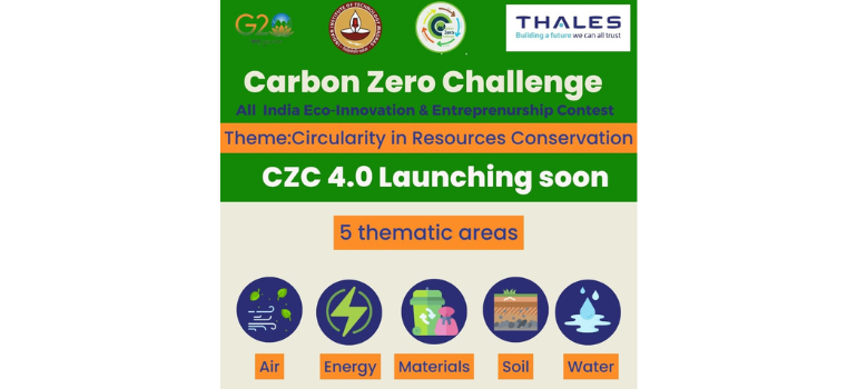 Carbon Zero Challenge – IIT-Madras – ₹15L Grant