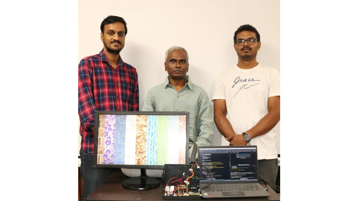 IIT Madras Researchers Develop New Generation of Touchscreen Technology that lets user feel the Texture of Images
