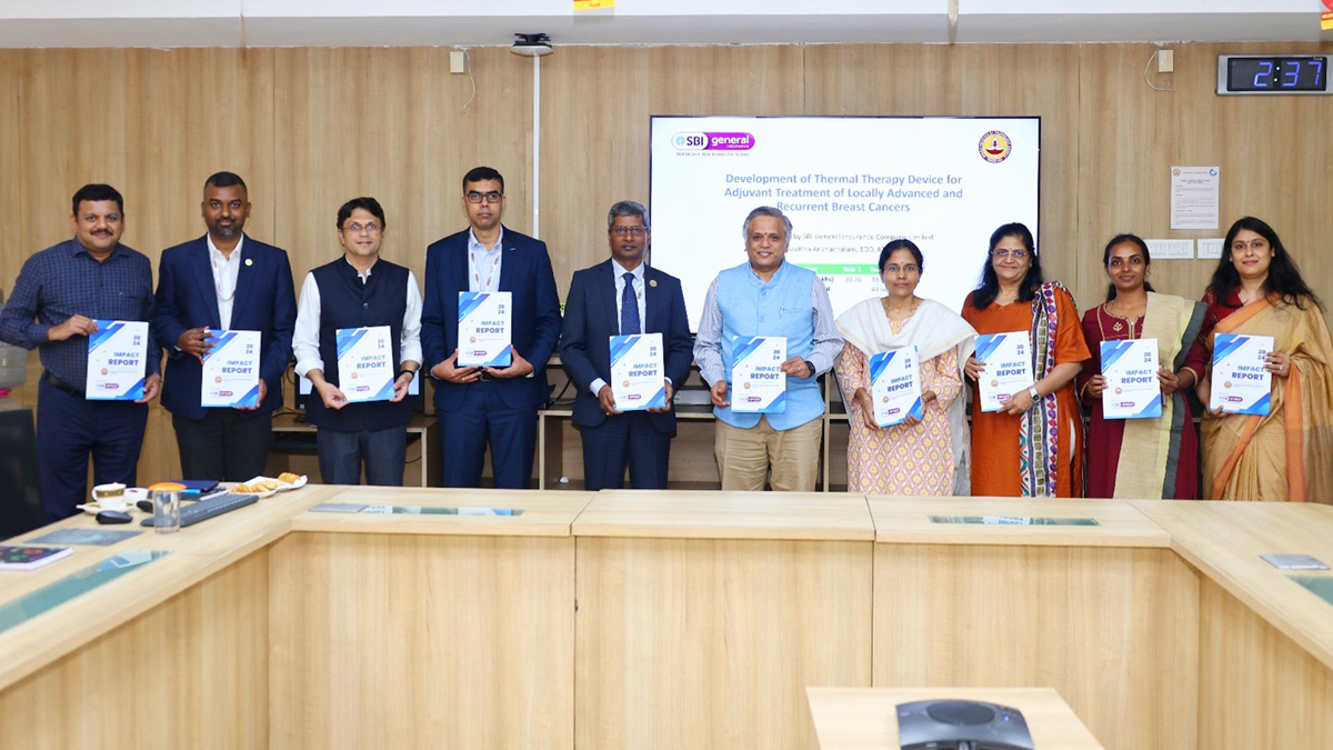 SBI General Insurance & IIT Madras Launch Affordable Breast Cancer Therapy Device