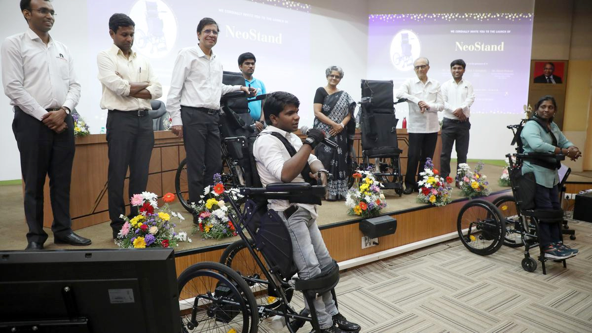 IIT Madras Develops India’s Most Customizable, Indigenously Developed Electric Standing Wheelchair