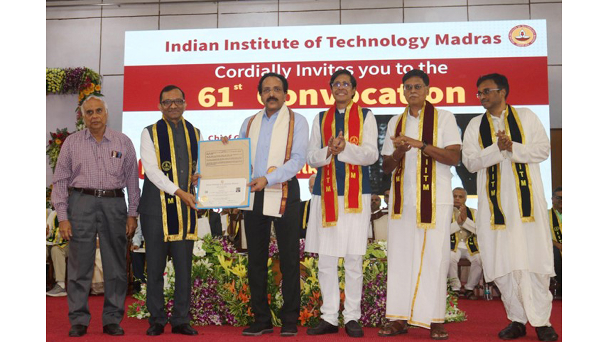 ISRO Chief Gets His PhD From IIT-Madras: “A Village Boy’s Dream Fulfilled”