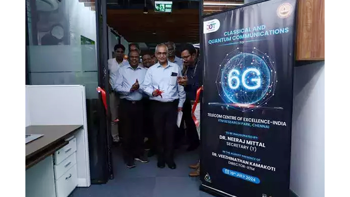 Mr. Neeraj Mittal inaugurates CoE on ‘Classical and Quantum Communications for 6G’